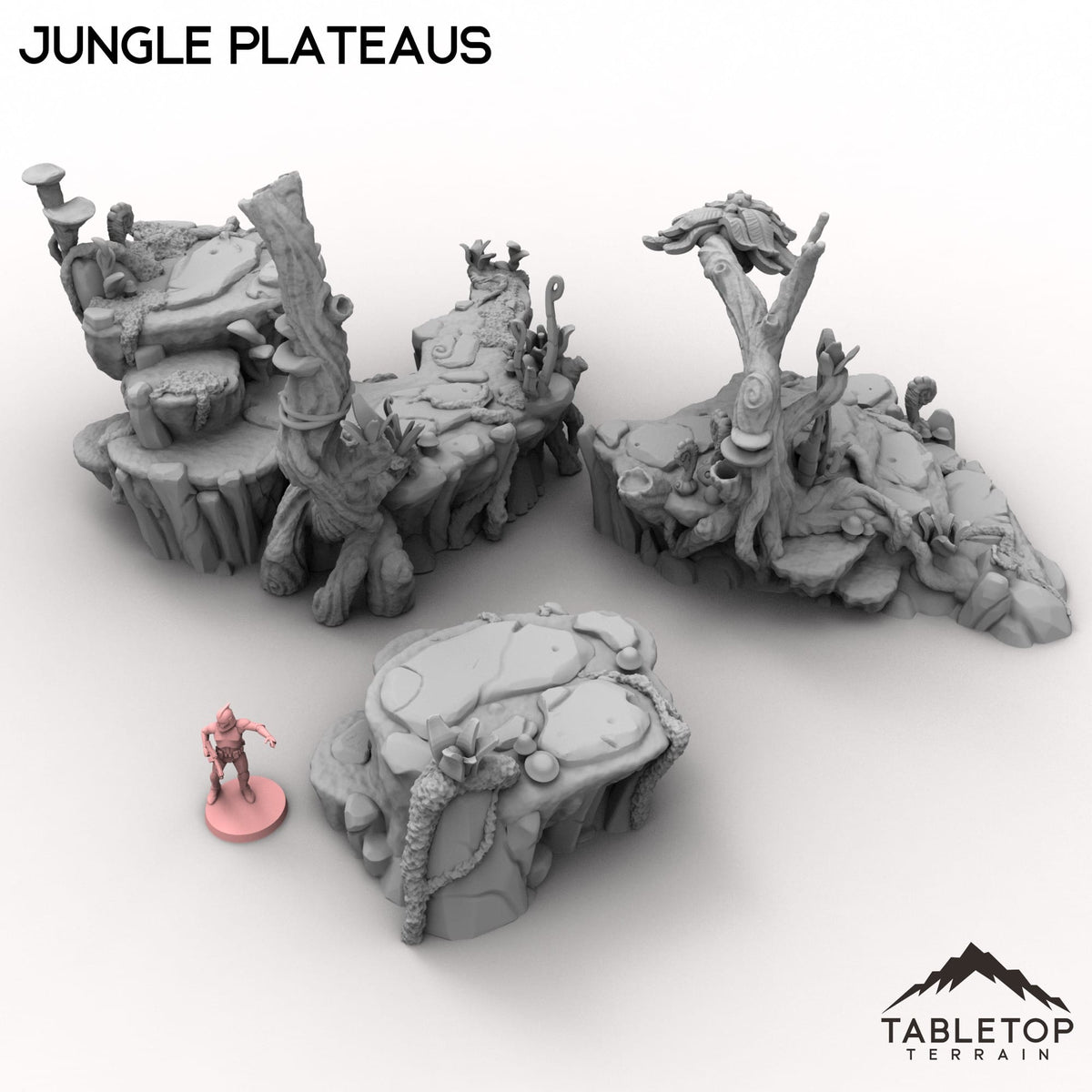Tabletop Terrain Building Jungle Plateaus
