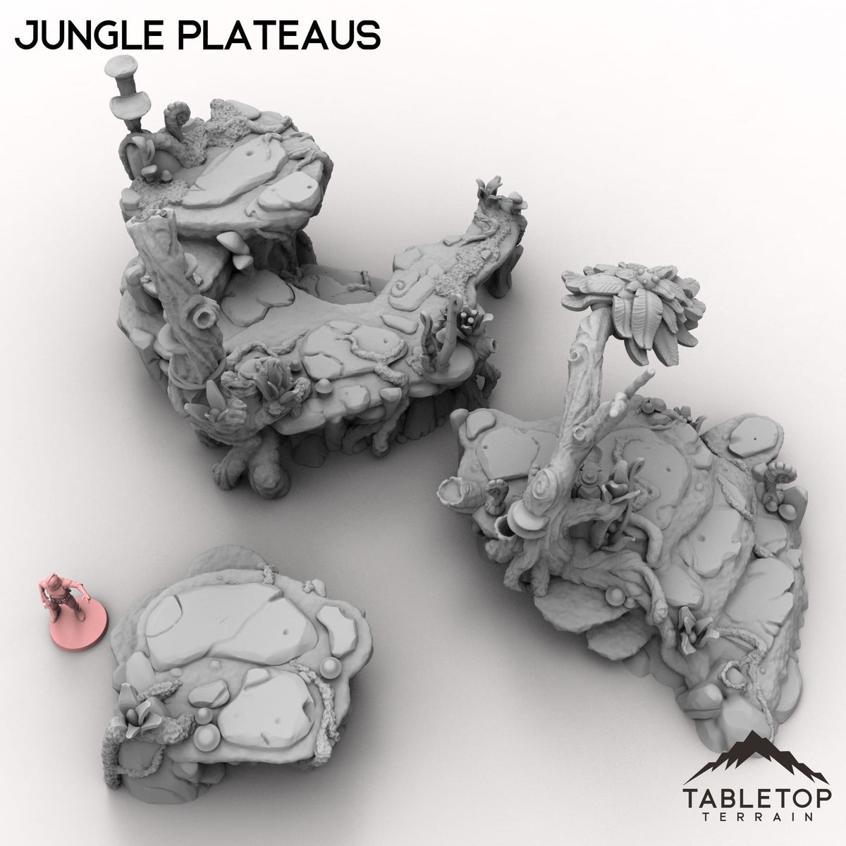 Tabletop Terrain Building Jungle Plateaus