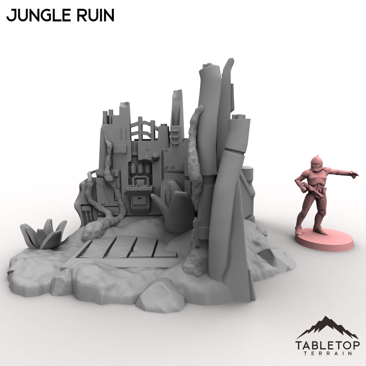 Tabletop Terrain Building Jungle Ruin
