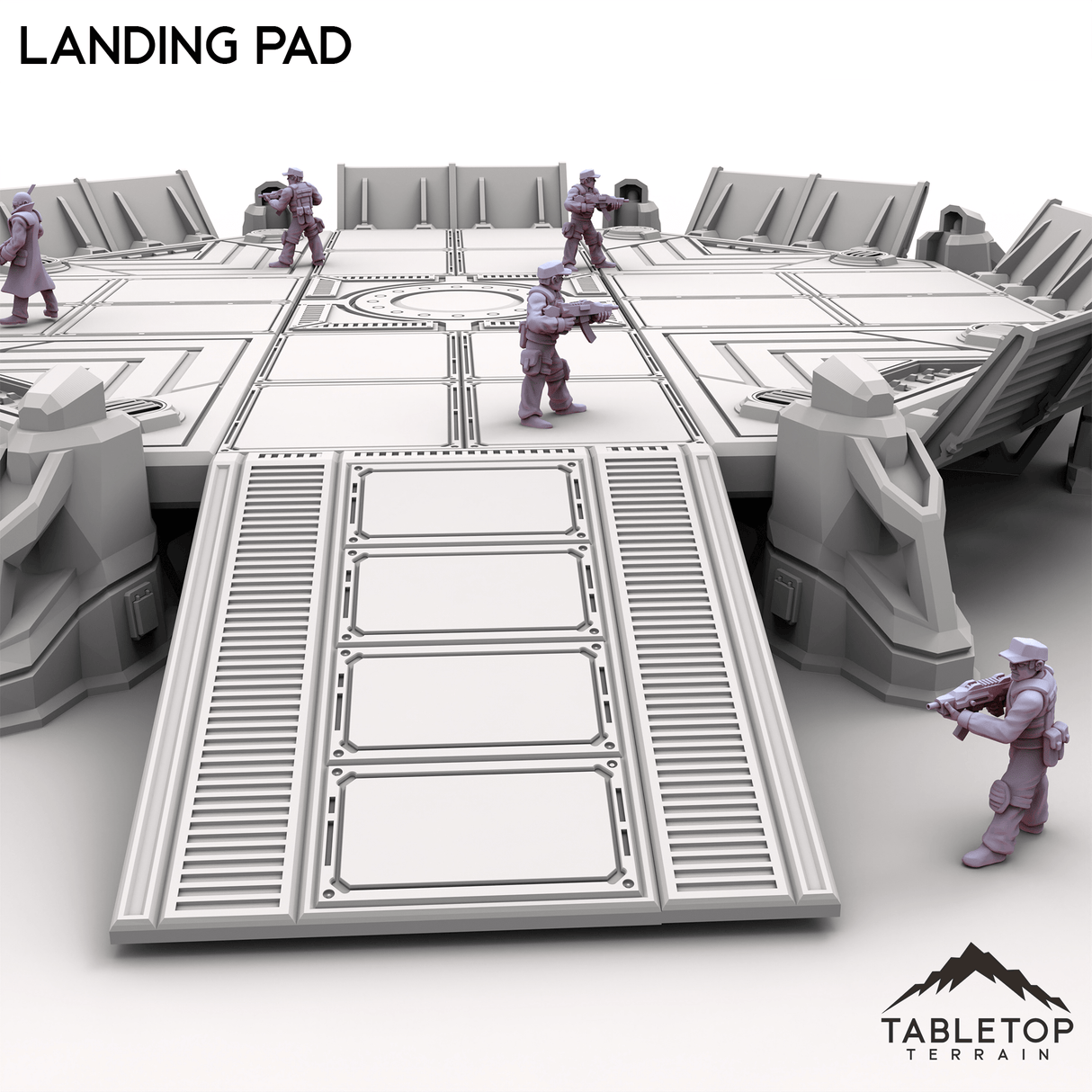 Tabletop Terrain Building Landing Pad