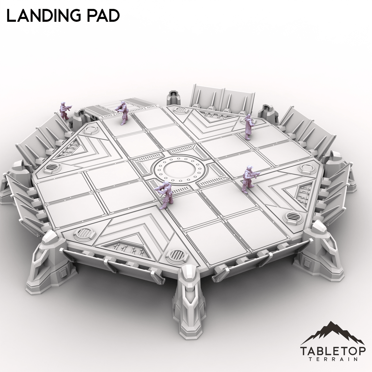 Tabletop Terrain Building Landing Pad