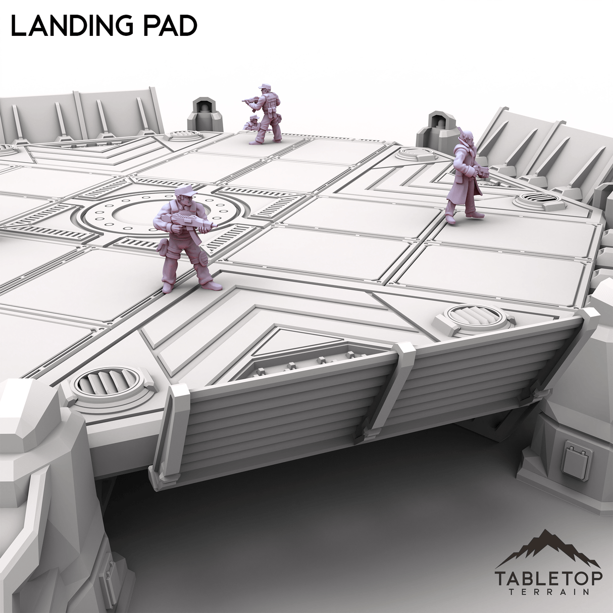 Tabletop Terrain Building Landing Pad