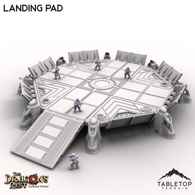 Tabletop Terrain Building Landing Pad