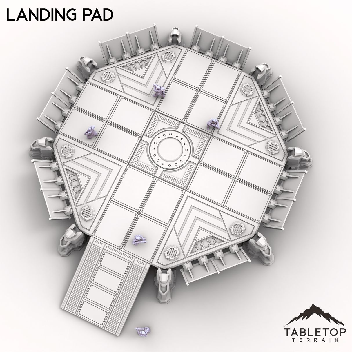 Tabletop Terrain Building Landing Pad