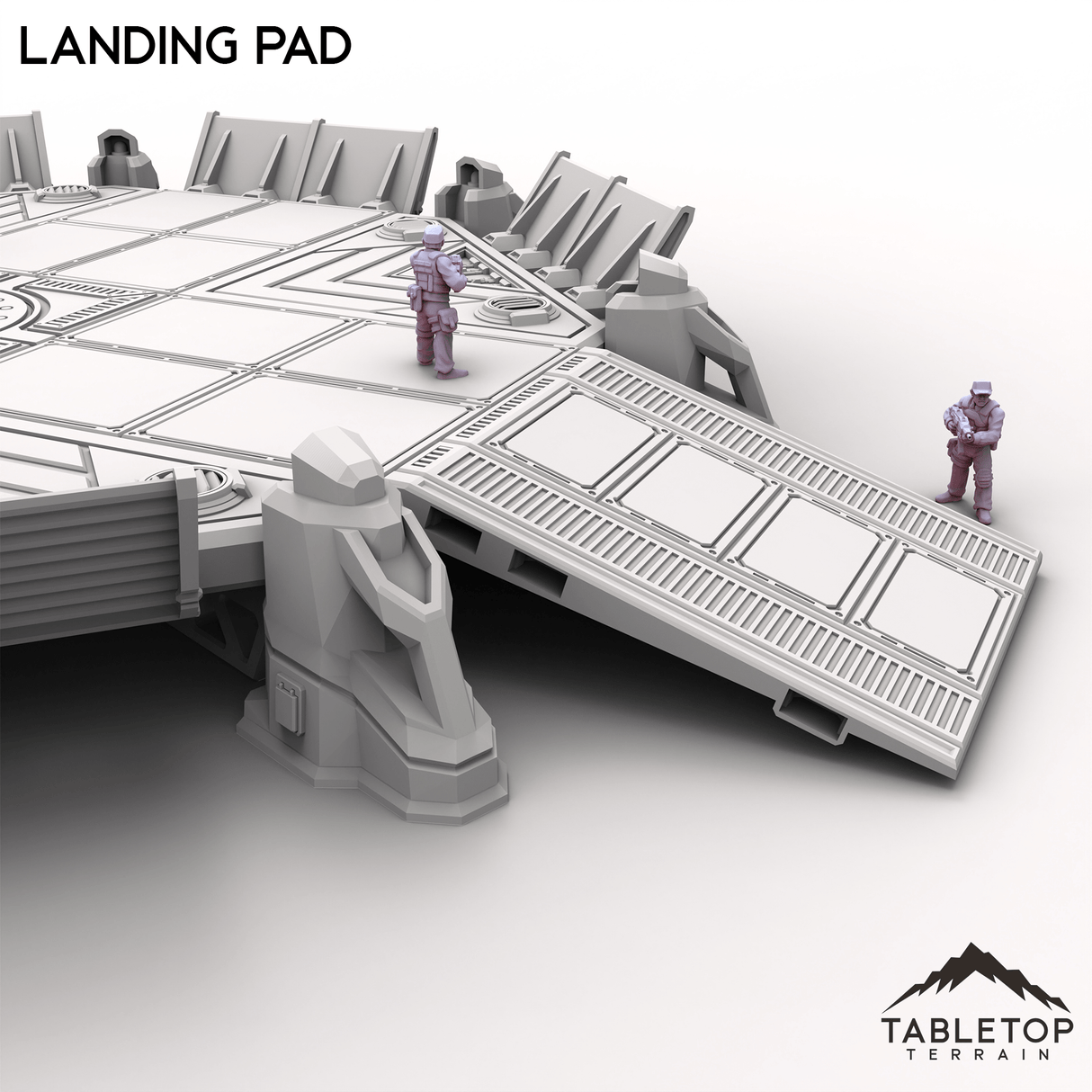 Tabletop Terrain Building Landing Pad