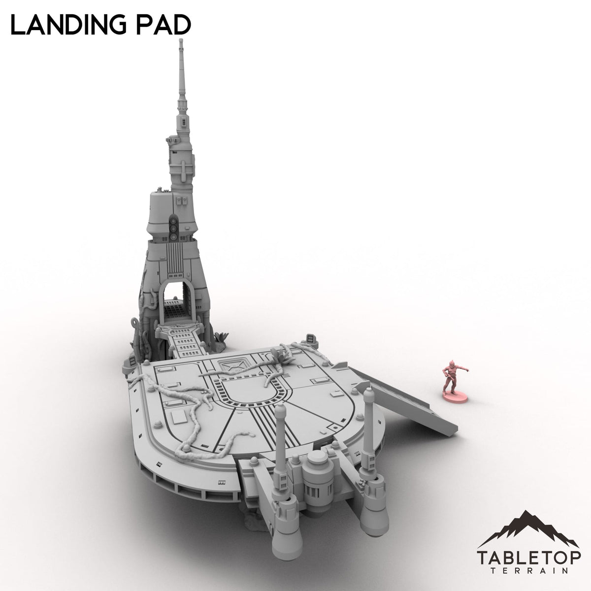 Tabletop Terrain Building Landing Pad