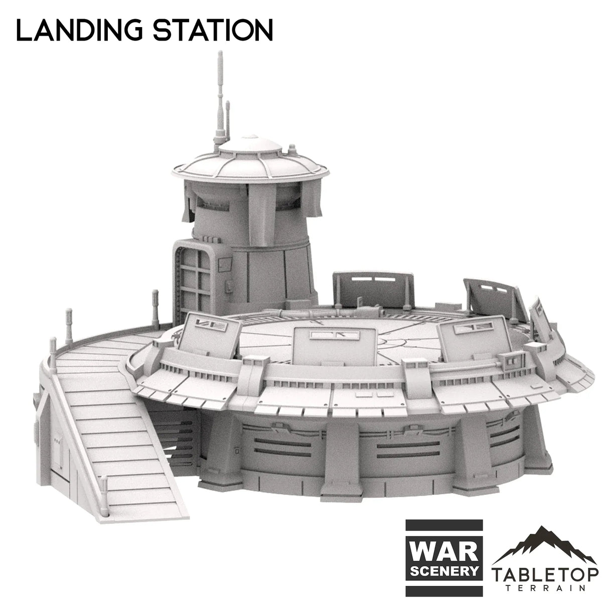 Tabletop Terrain Building Landing Station