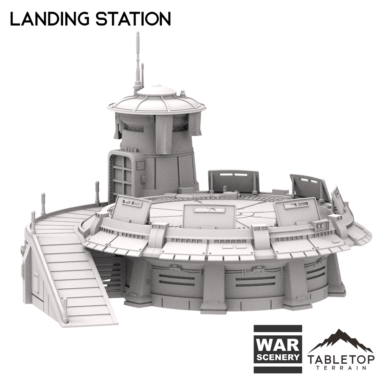 Tabletop Terrain Building Landing Station