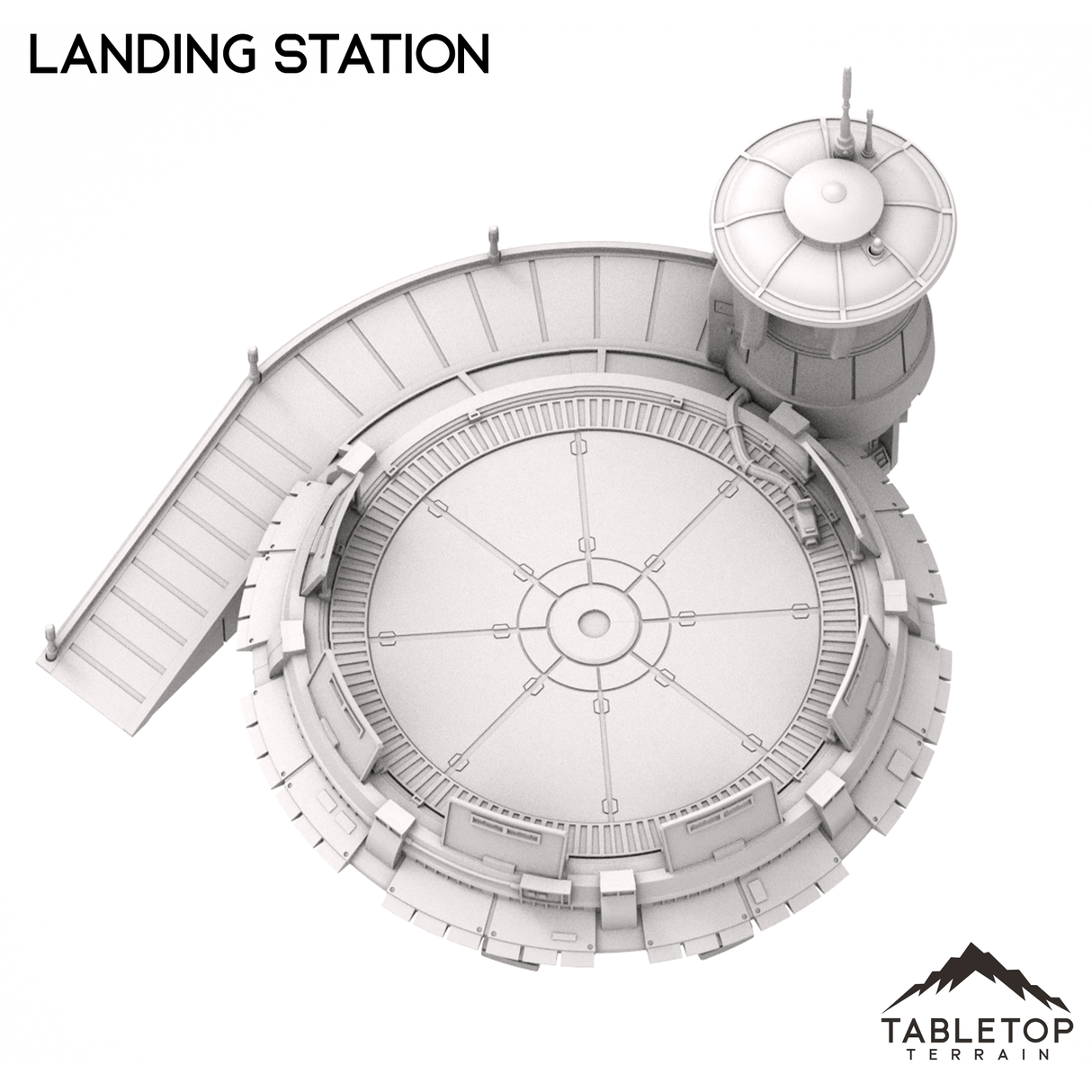 Tabletop Terrain Building Landing Station