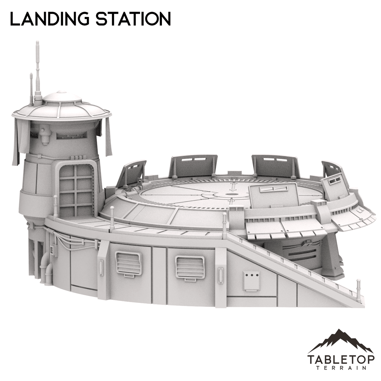 Tabletop Terrain Building Landing Station