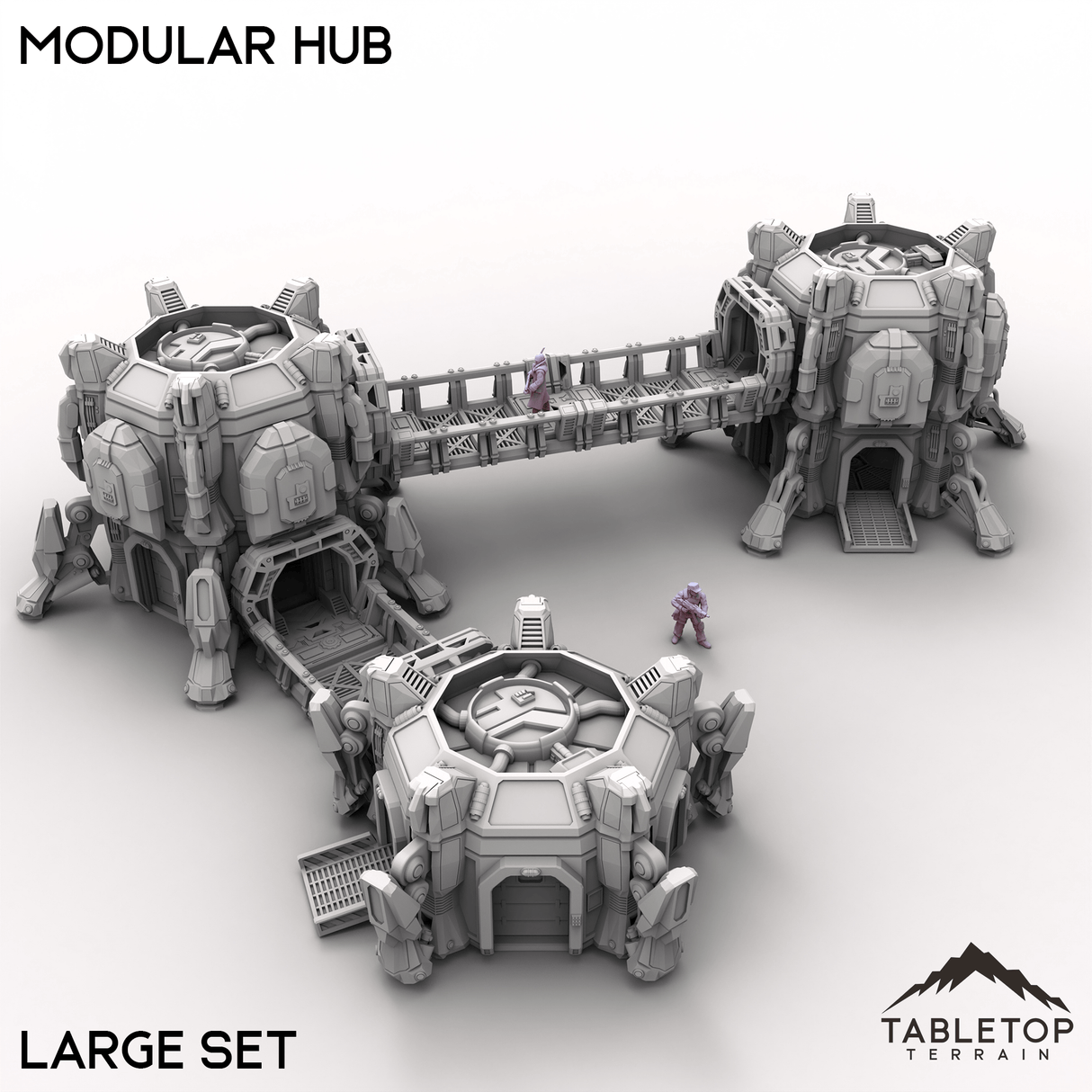 Tabletop Terrain Building Large Modular Hub