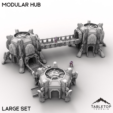 Tabletop Terrain Building Large Modular Hub