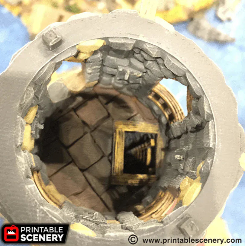 Tabletop Terrain Building Lighthouse - Fantasy Building