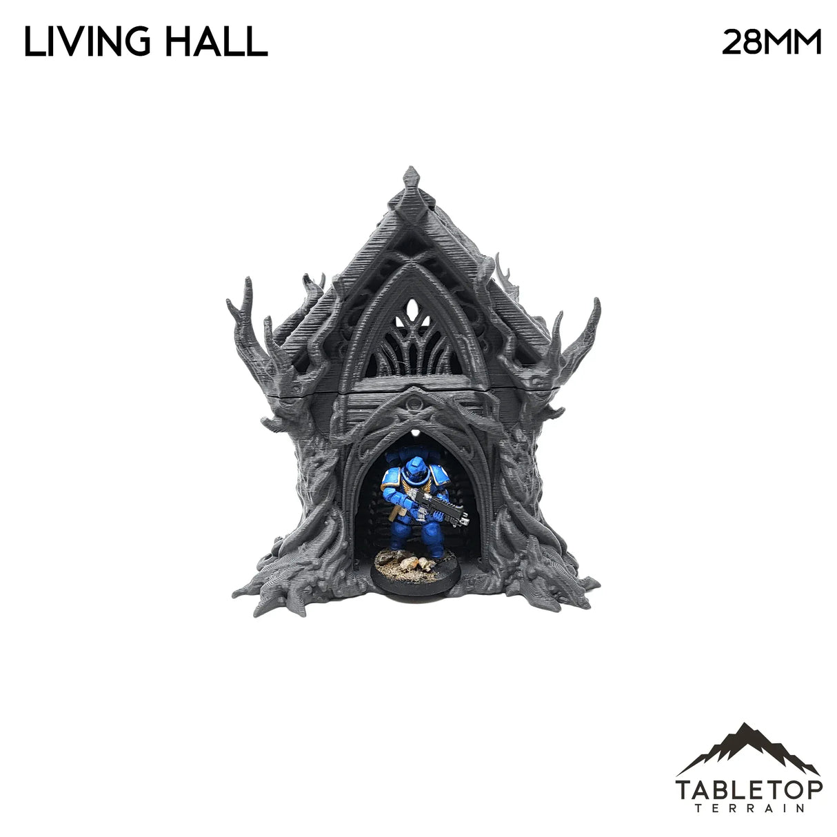 Tabletop Terrain Building Living Hall - Elven Building
