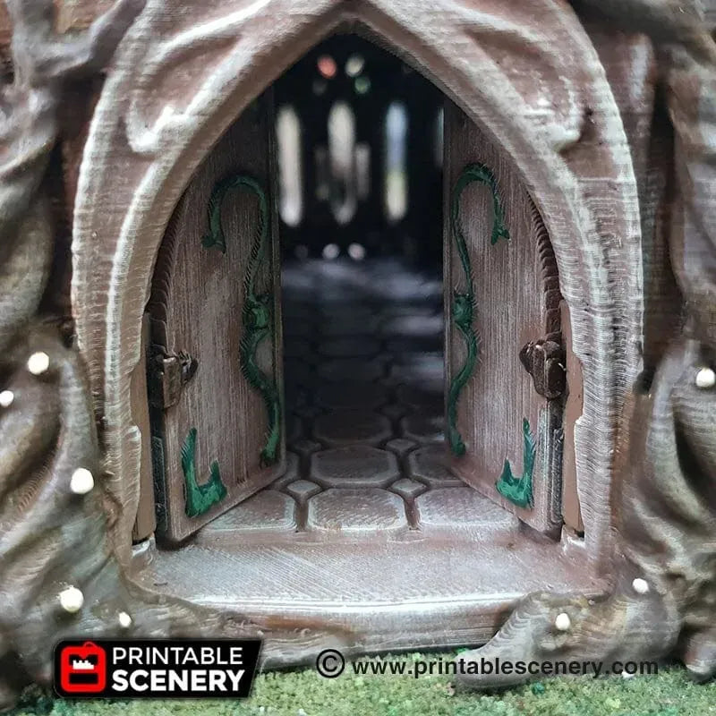 Tabletop Terrain Building Living Hall - Elven Building