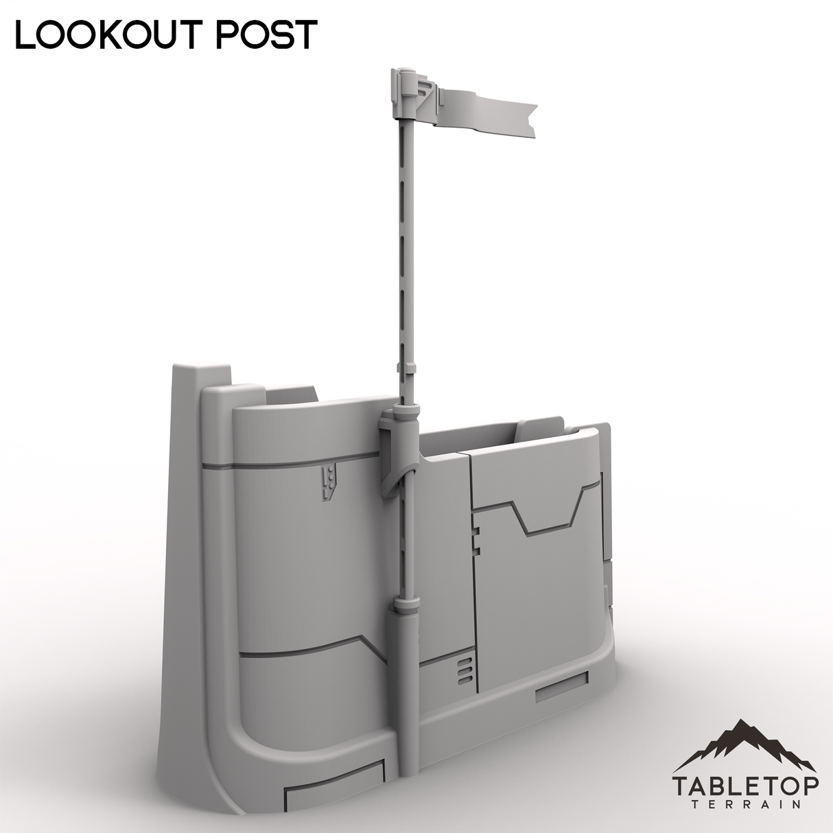 Tabletop Terrain Building Lookout Post