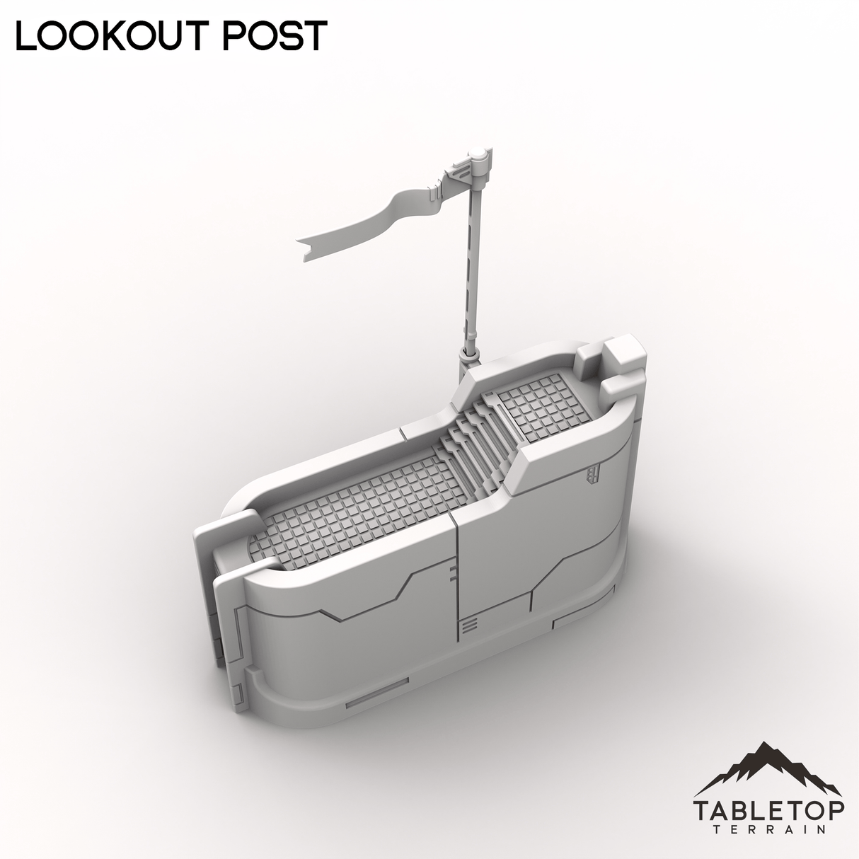 Tabletop Terrain Building Lookout Post
