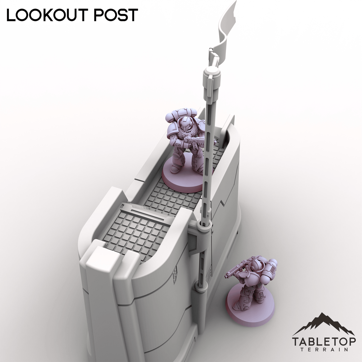 Tabletop Terrain Building Lookout Post