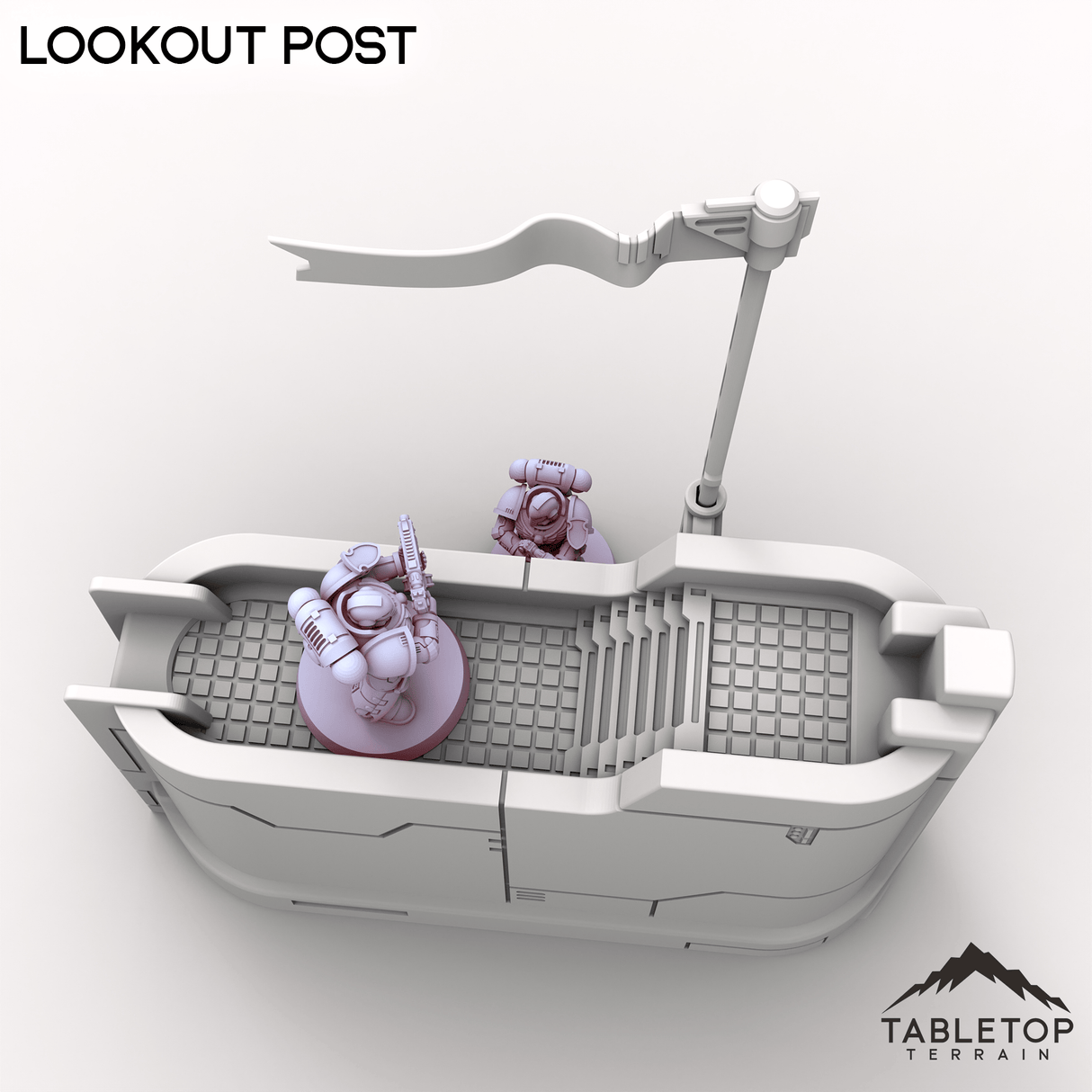 Tabletop Terrain Building Lookout Post