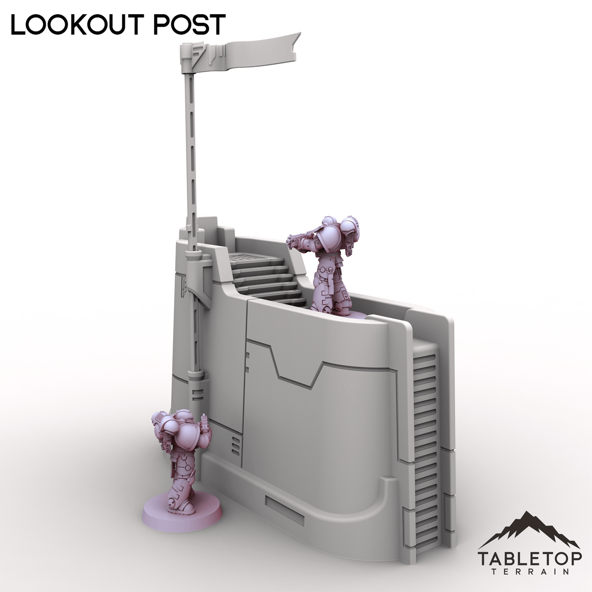 Tabletop Terrain Building Lookout Post