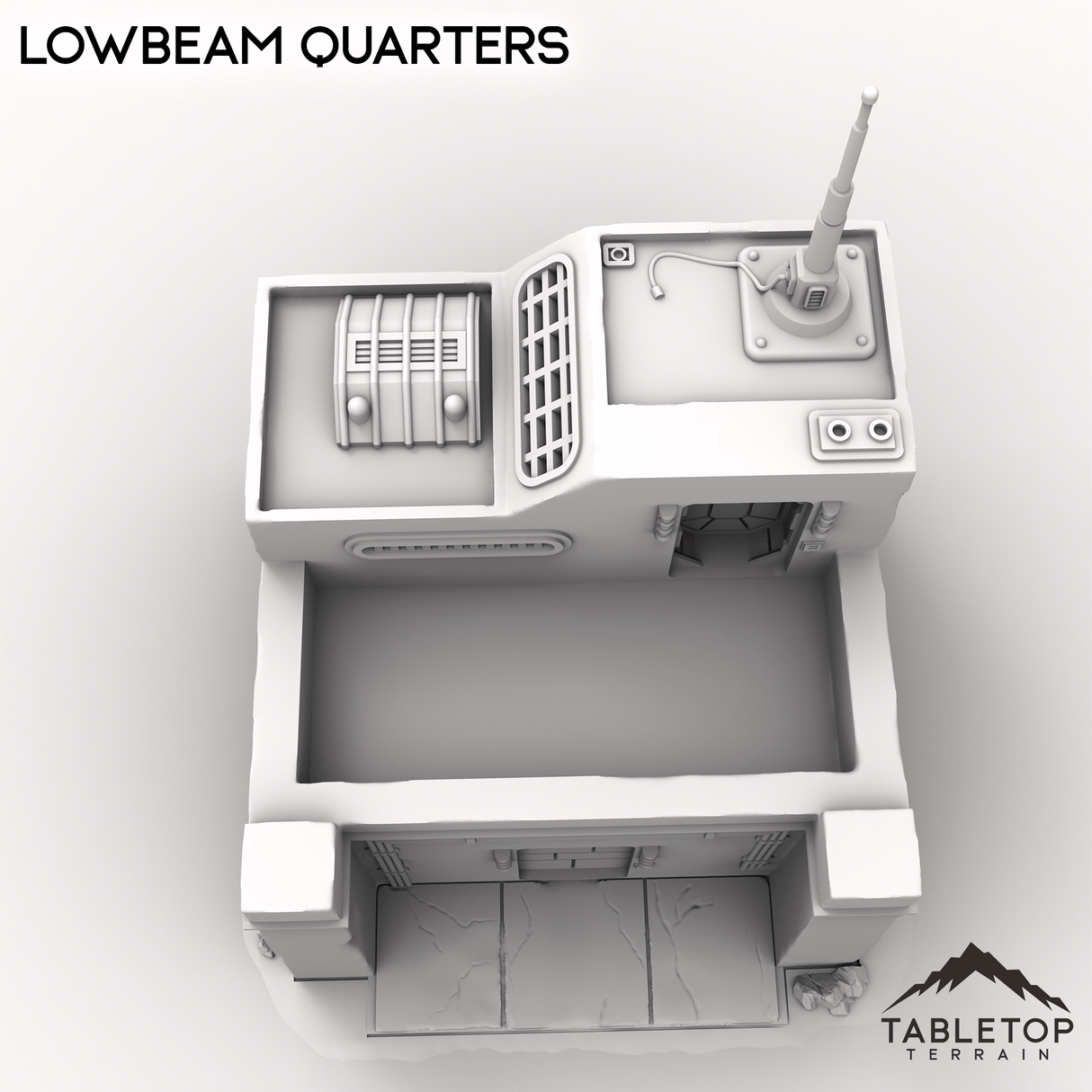 Tabletop Terrain Building Lowbeam Quarters