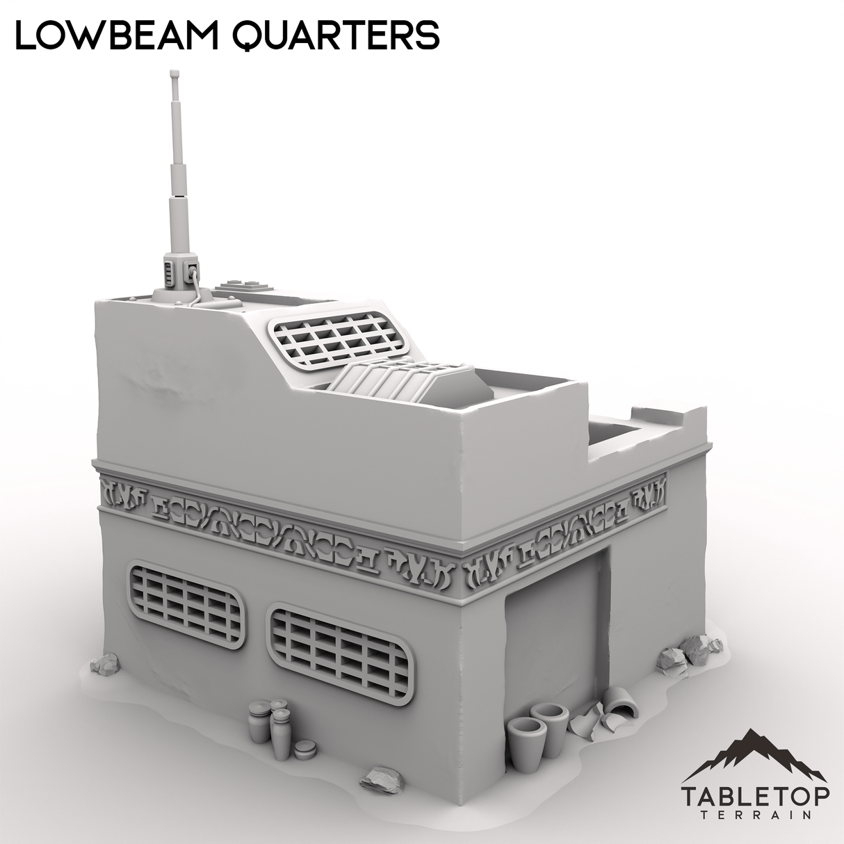 Tabletop Terrain Building Lowbeam Quarters