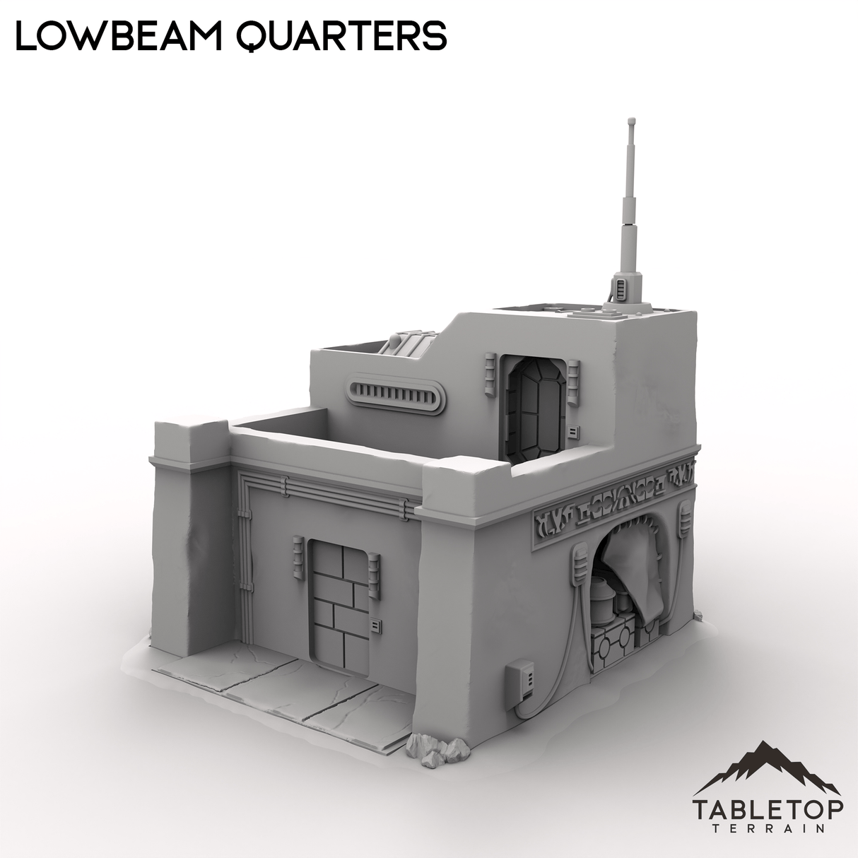 Tabletop Terrain Building Lowbeam Quarters
