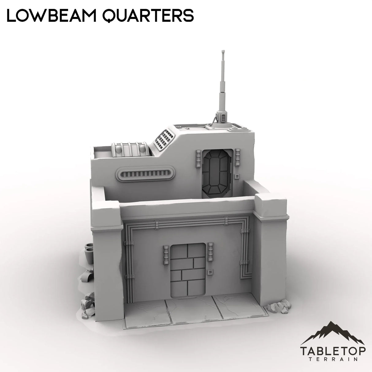 Tabletop Terrain Building Lowbeam Quarters