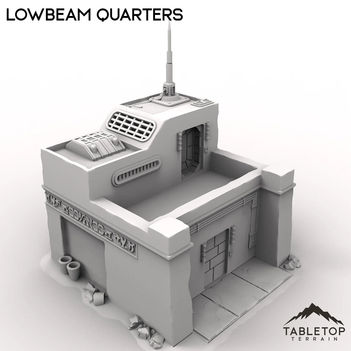 Tabletop Terrain Building Lowbeam Quarters