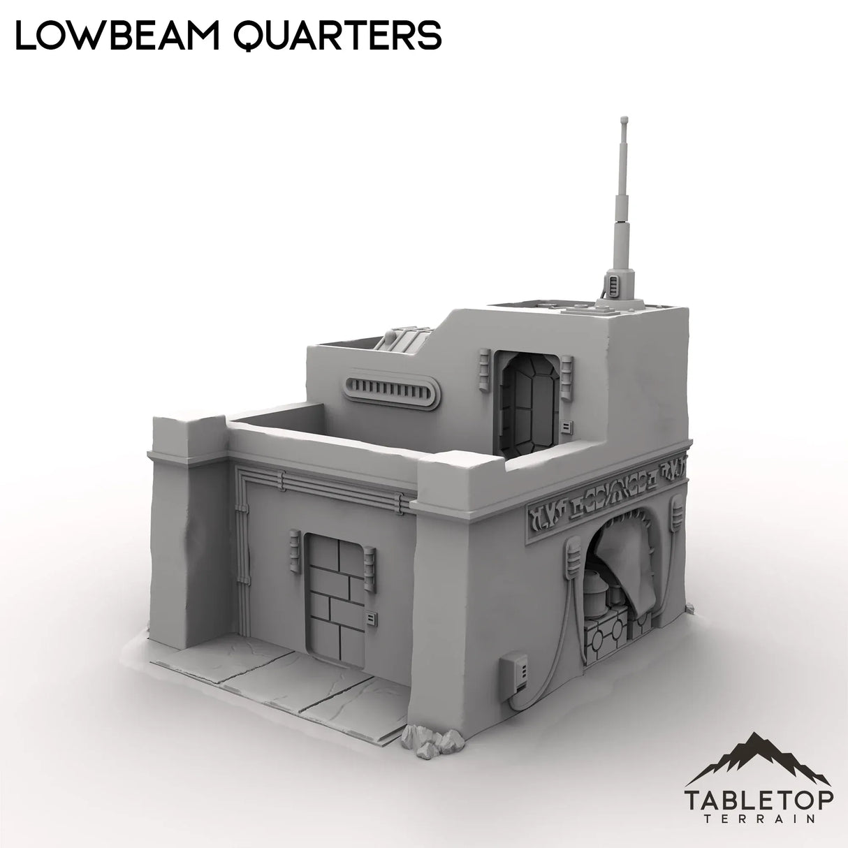 Tabletop Terrain Building Lowbeam Quarters