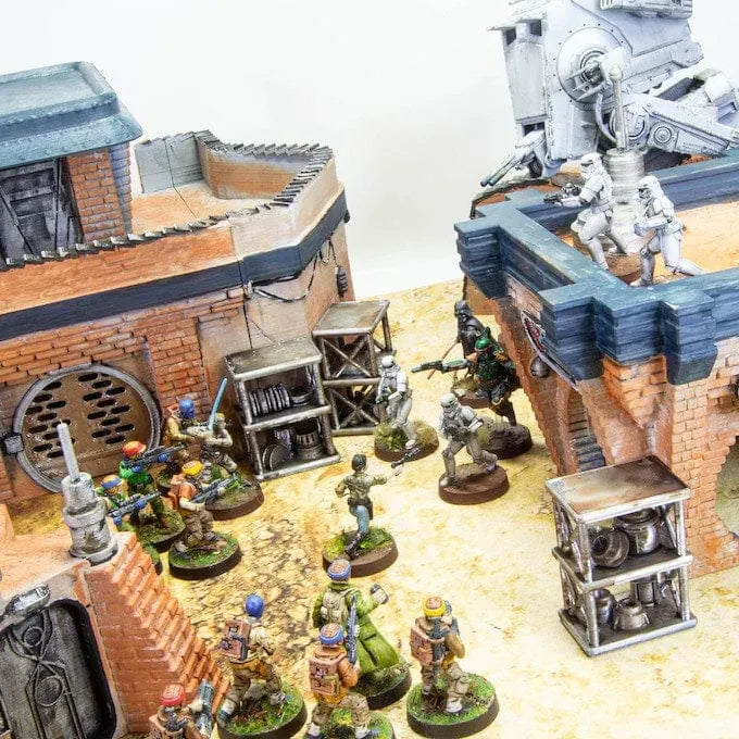 Tabletop Terrain Building Main Street House - Ord Ferrum