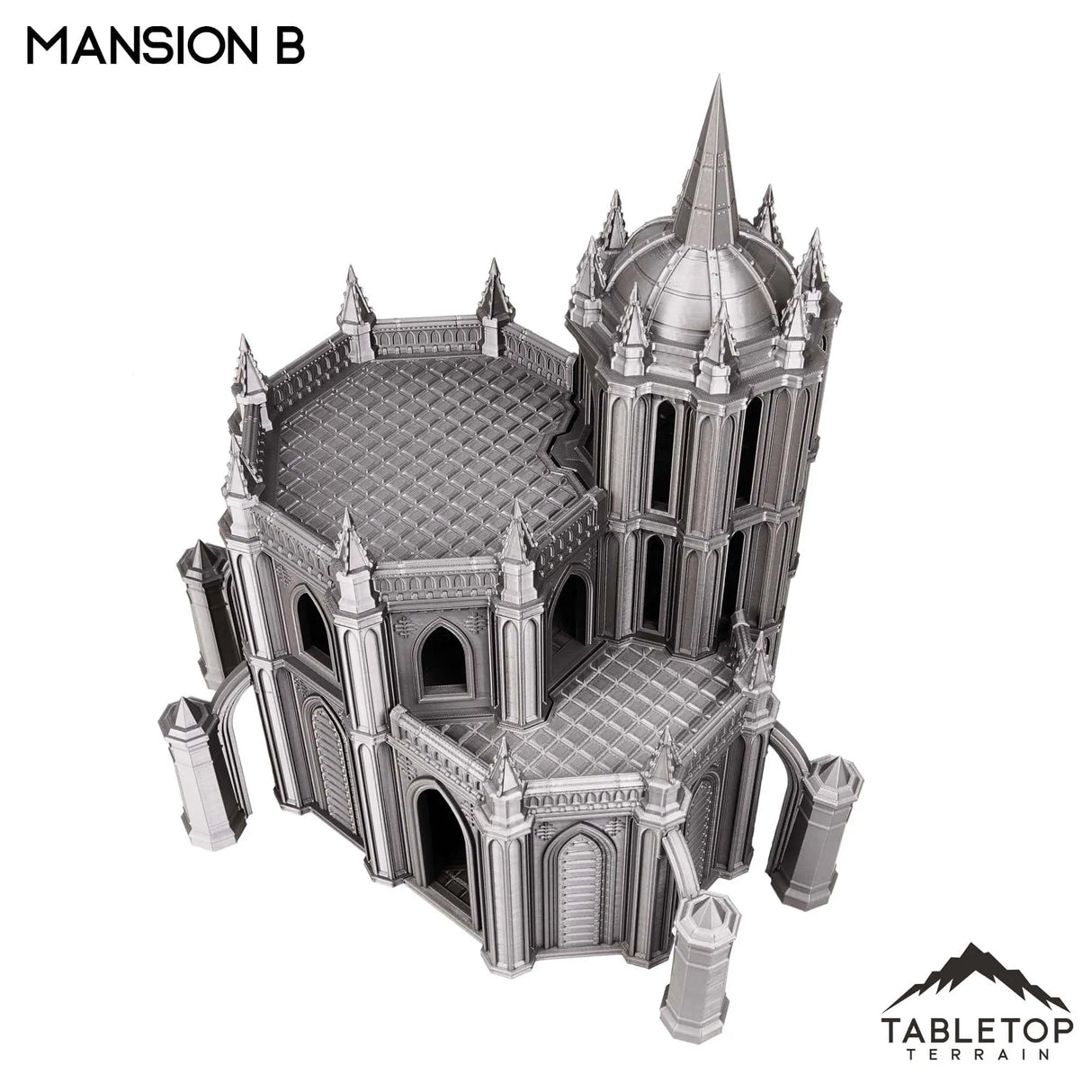 Tabletop Terrain Building Mansion B - Emerita, Imperial Suburbs