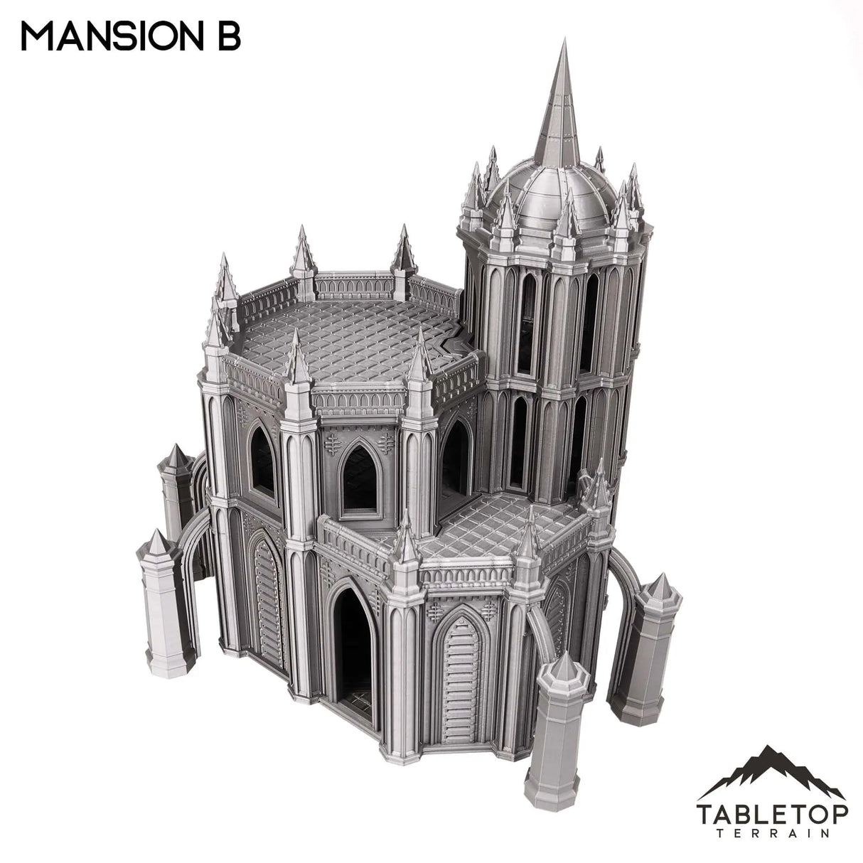 Tabletop Terrain Building Mansion B - Emerita, Imperial Suburbs