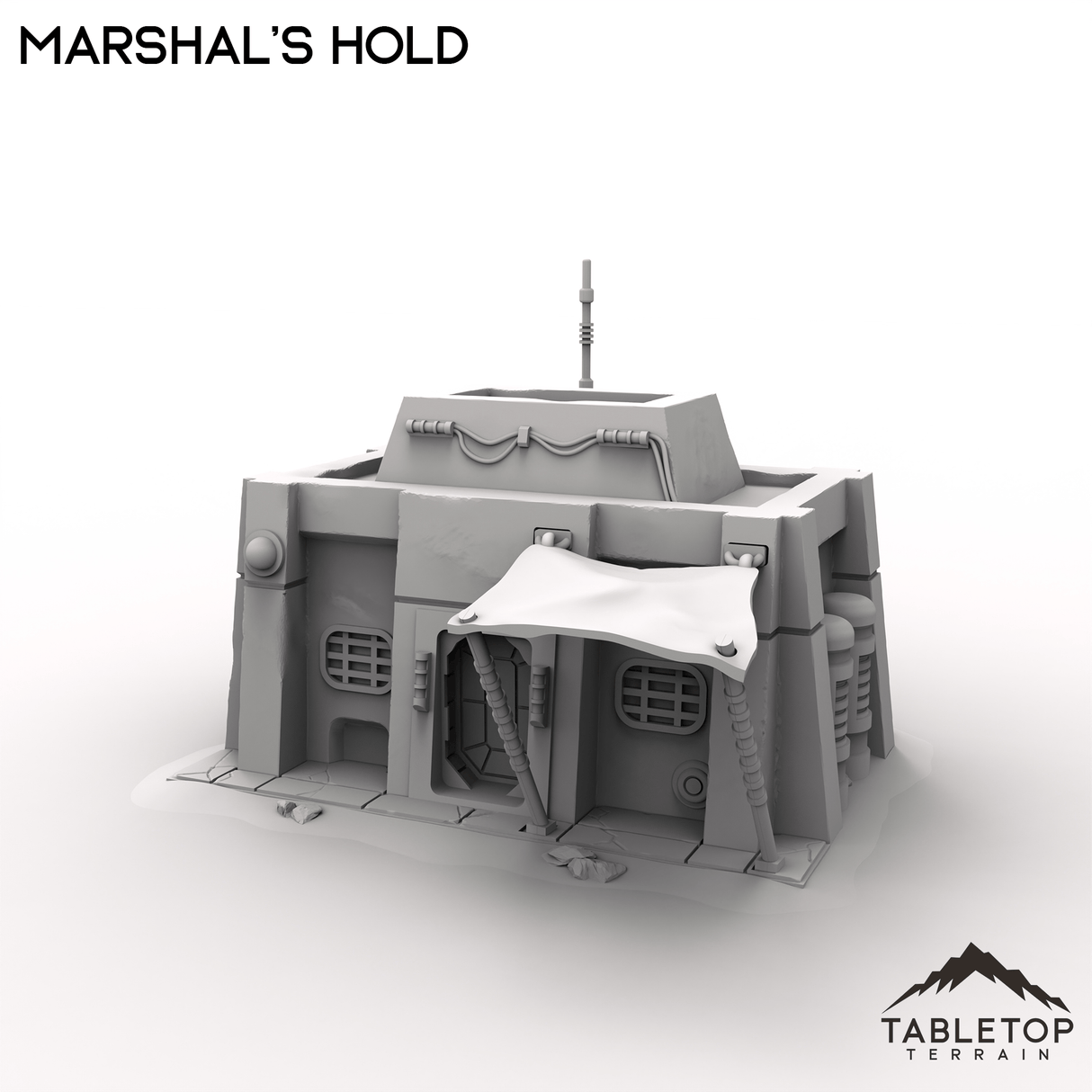 Tabletop Terrain Building Marshal's Hold