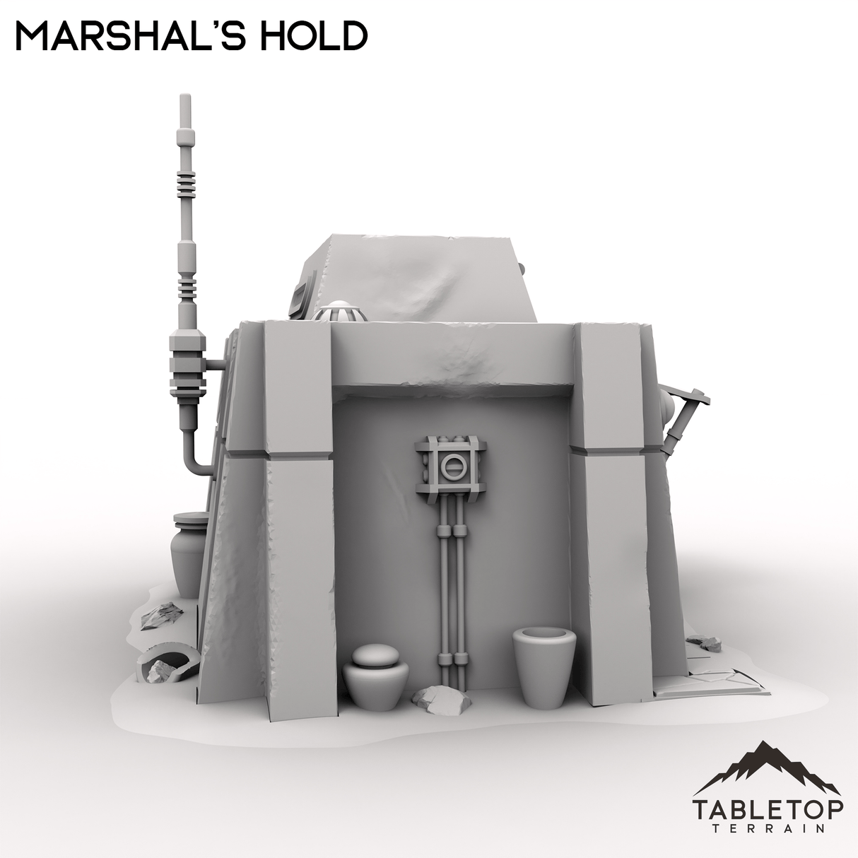 Tabletop Terrain Building Marshal's Hold