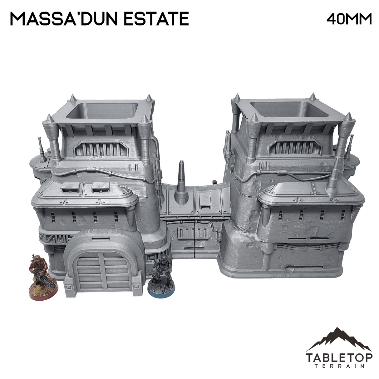 Tabletop Terrain Building Massa'Dun Estate