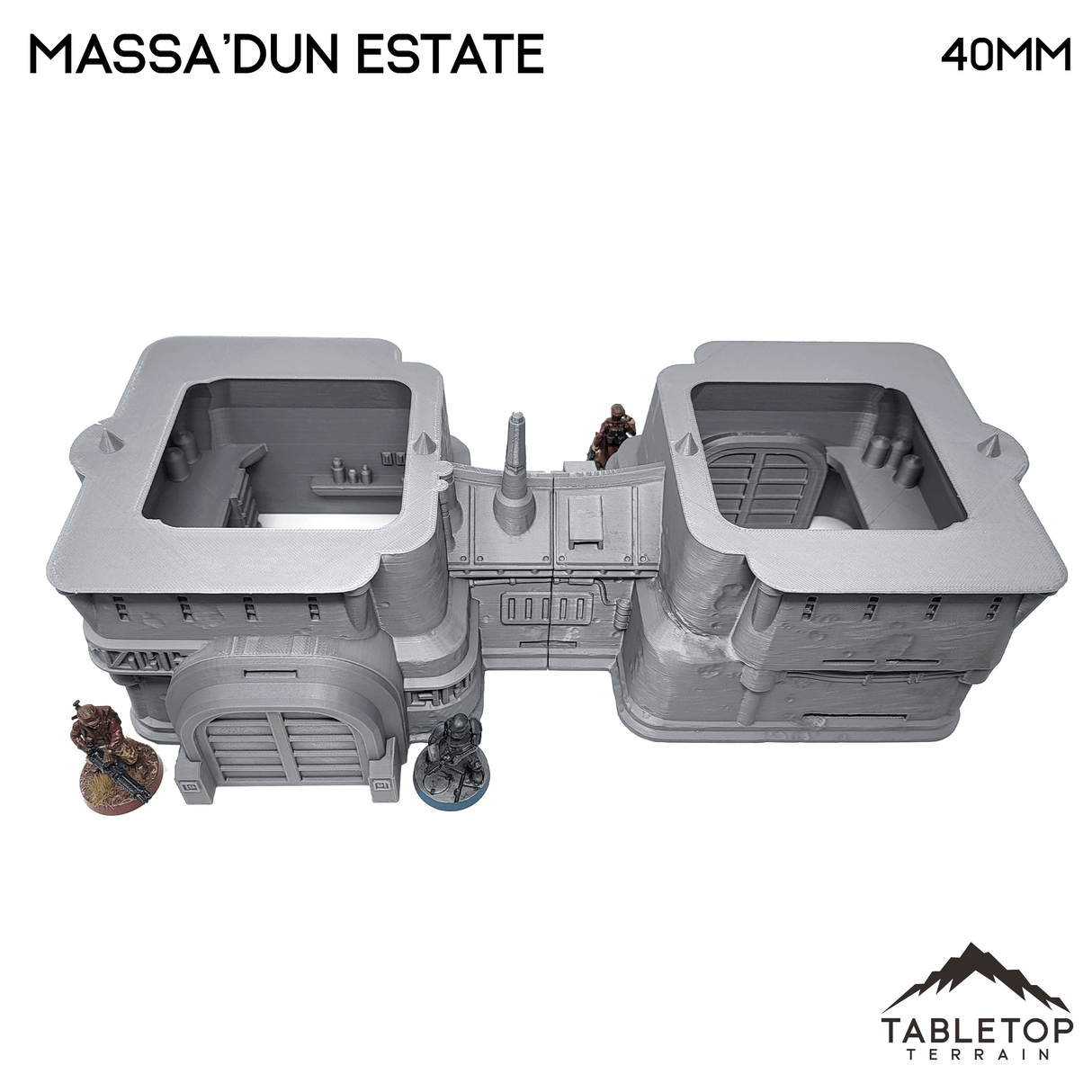 Tabletop Terrain Building Massa'Dun Estate