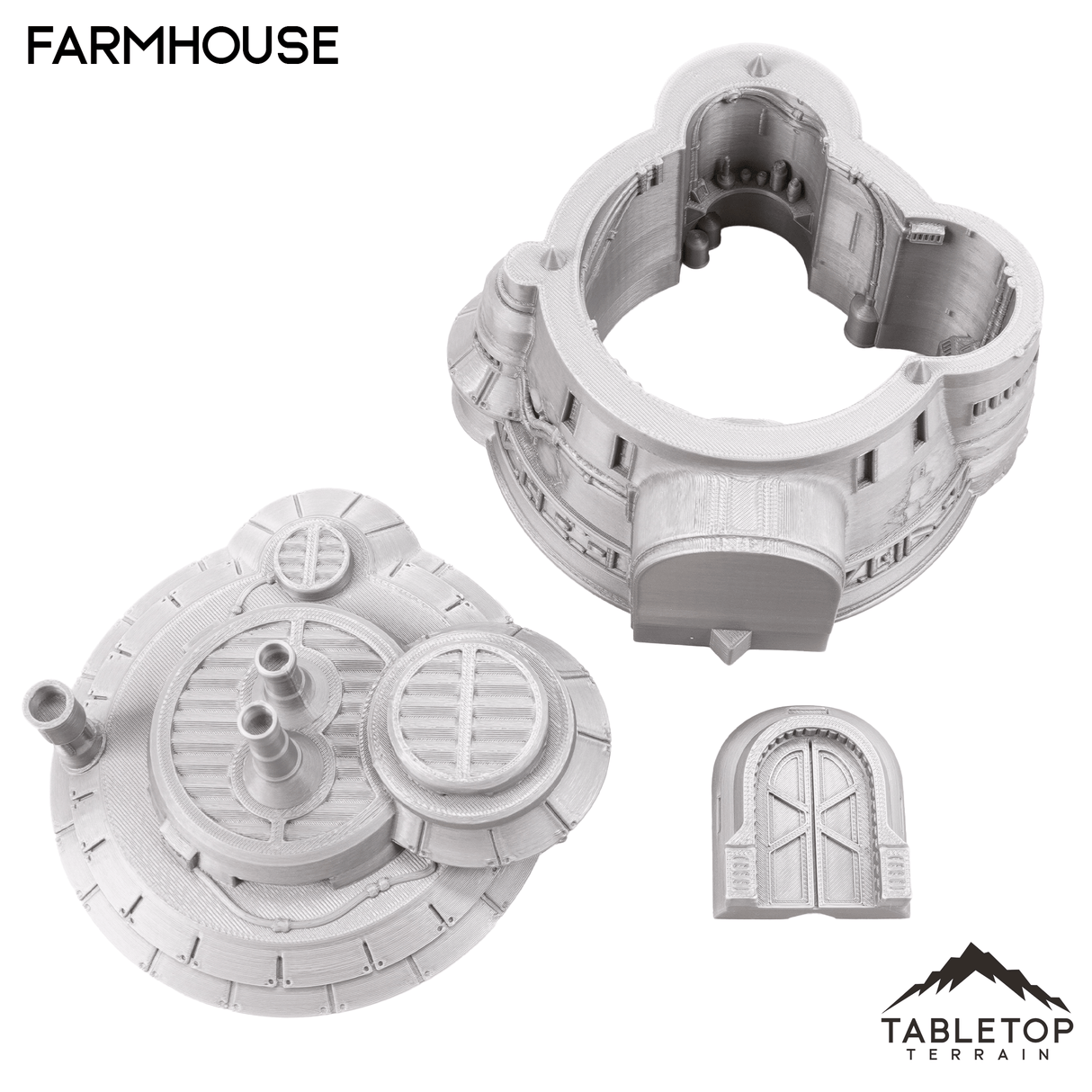 Tabletop Terrain Building Massa'Dun Farmhouse