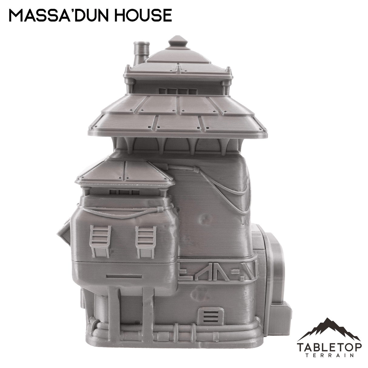 Tabletop Terrain Building Massa'Dun House