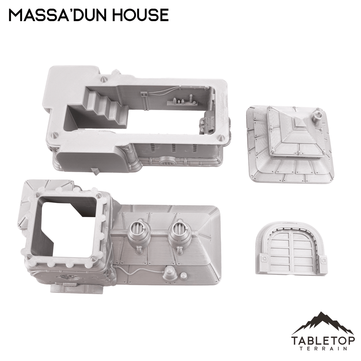Tabletop Terrain Building Massa'Dun House