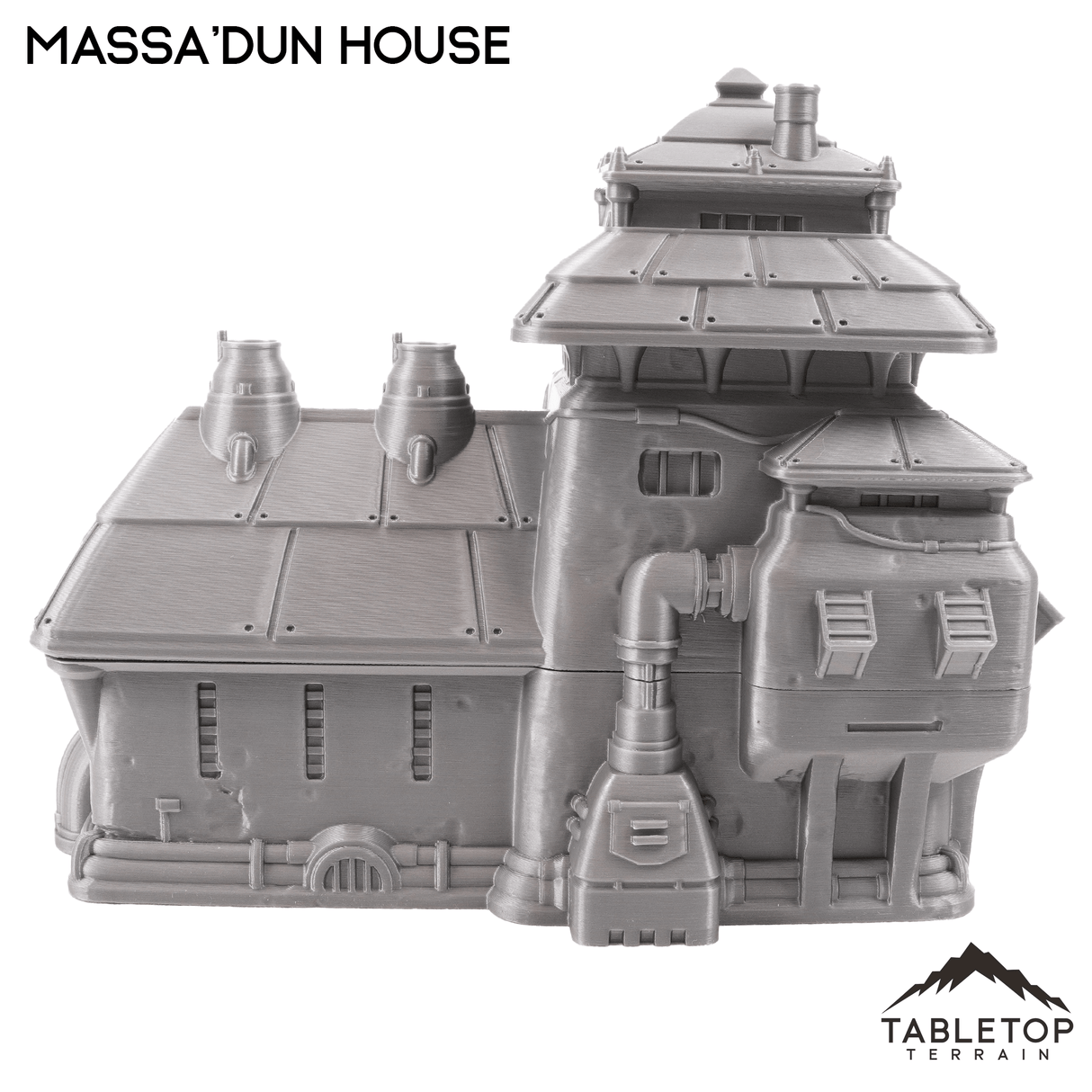 Tabletop Terrain Building Massa'Dun House