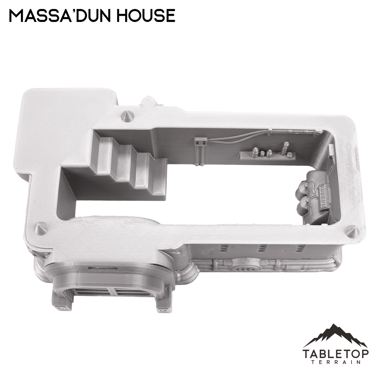 Tabletop Terrain Building Massa'Dun House