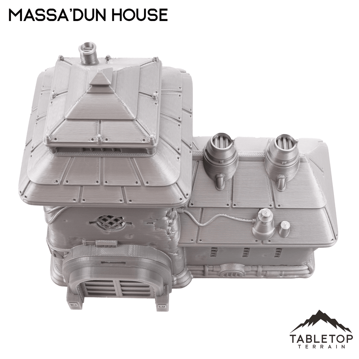 Tabletop Terrain Building Massa'Dun House