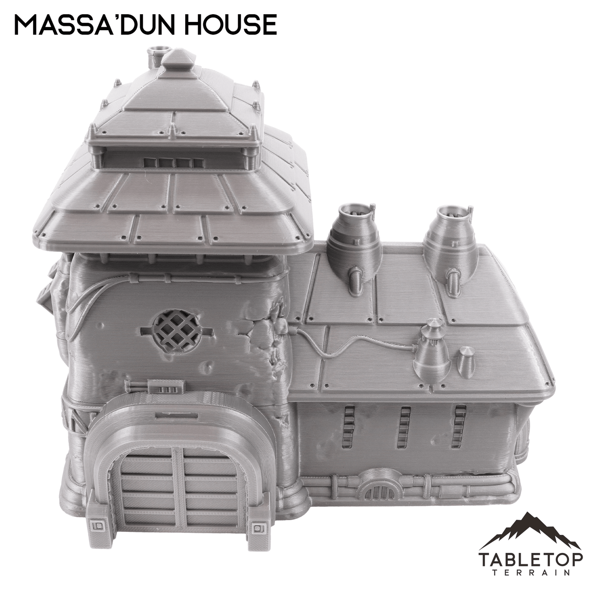 Tabletop Terrain Building Massa'Dun House