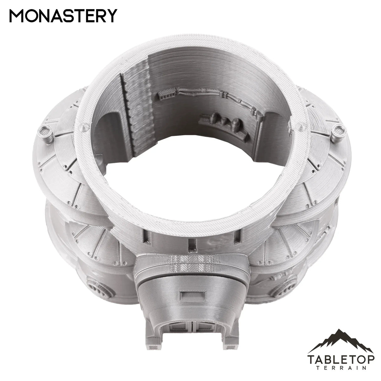 Tabletop Terrain Building Massa'Dun Monastery