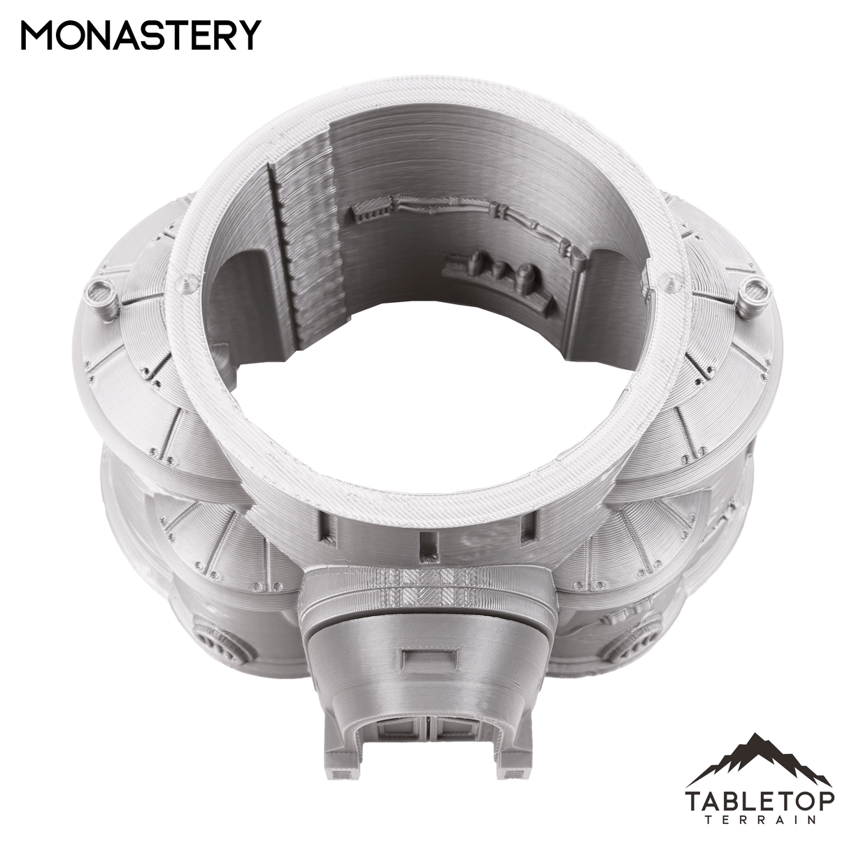 Tabletop Terrain Building Massa'Dun Monastery