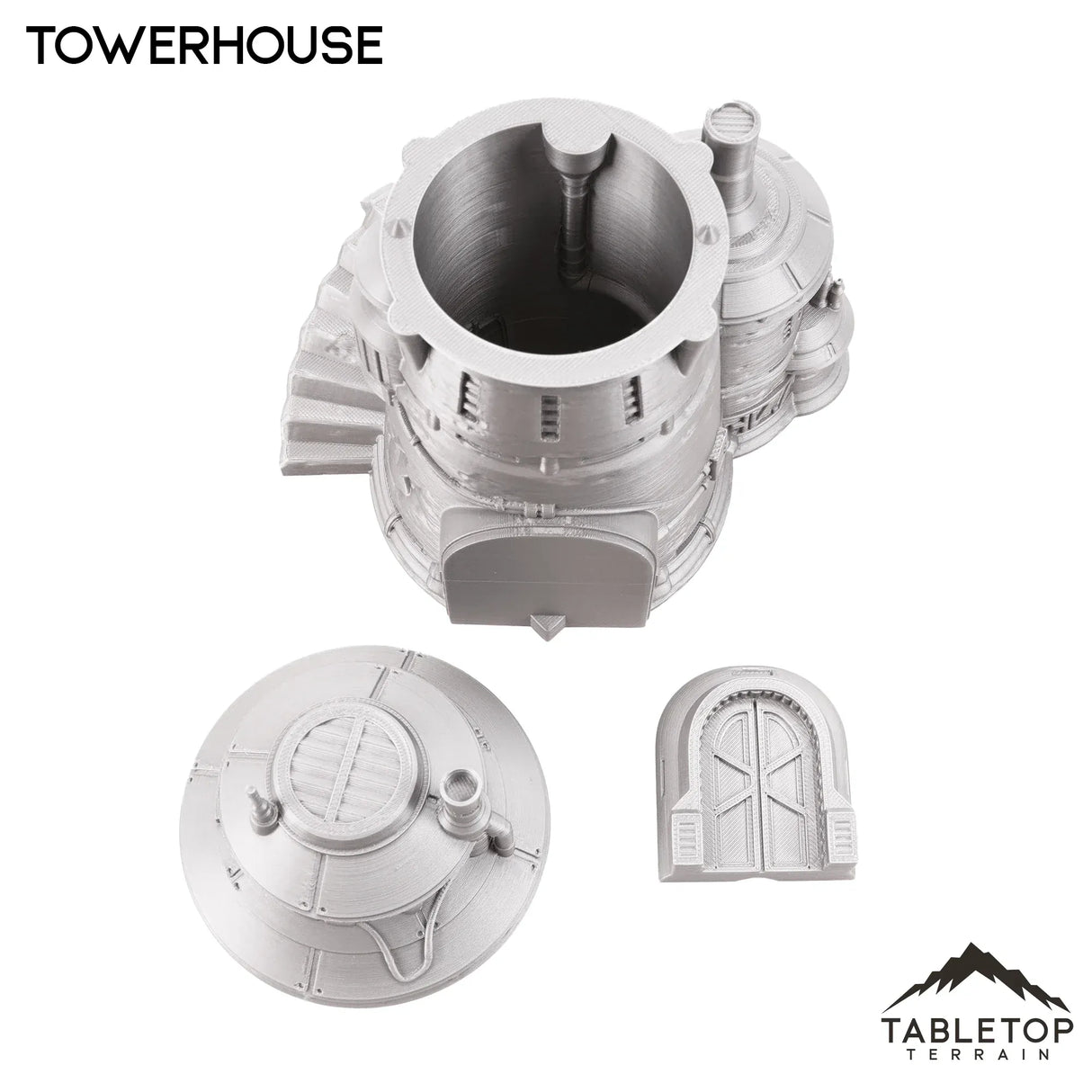 Tabletop Terrain Building Massa'Dun Towerhouse