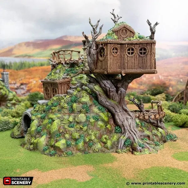 Tabletop Terrain Building Master Builder's Workshop - Rise of the Halflings - Fantasy Building
