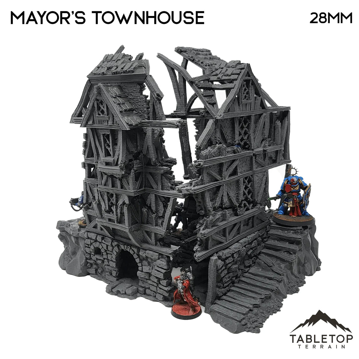 Tabletop Terrain Building Mayor's Townhouse - Fantasy Building