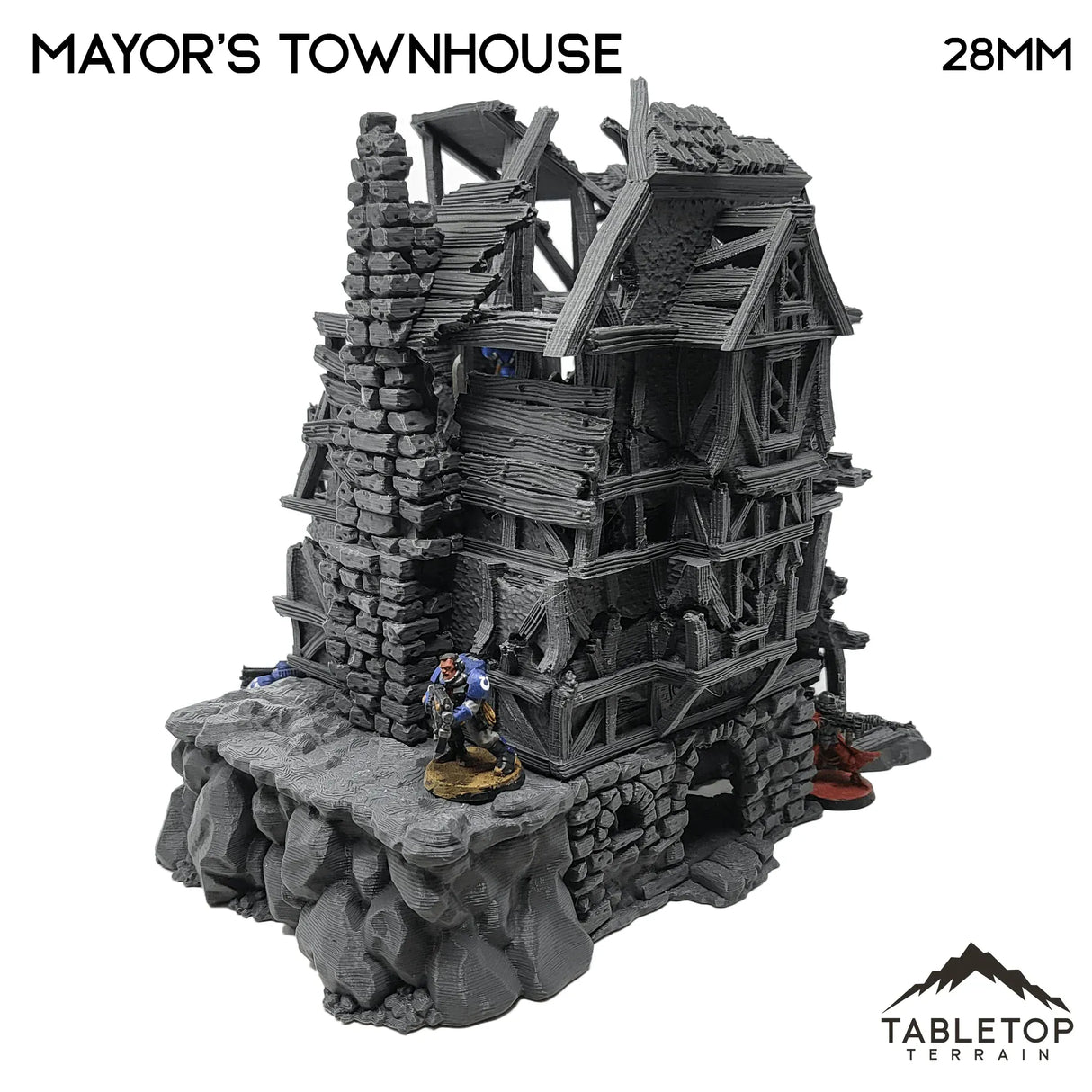 Tabletop Terrain Building Mayor's Townhouse - Fantasy Building